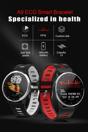 New Heart Rate Monitor Blood Pressure Fitness Tracker Sport Smartwatch For iPhone Androids - RAPBLUE