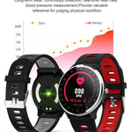 New Heart Rate Monitor Blood Pressure Fitness Tracker Sport Smartwatch For iPhone Androids - RAPBLUE