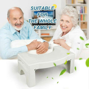 Folding multi -function toilet stool - RAPBLUE