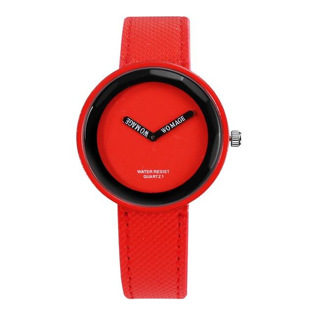 Ladies Leather Fashion Women's Simple Watch - RAPBLUE