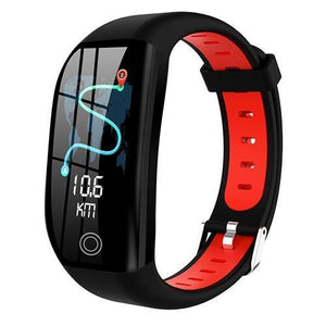 New IP68 Waterproof Fitness Bracelet Blood Pressure Monitor Sleep Tracker Pedometer Smartwatch - RAPBLUE