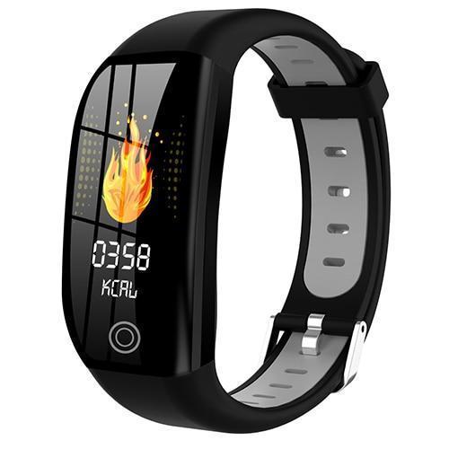 New IP68 Waterproof Fitness Bracelet Blood Pressure Monitor Sleep Tracker Pedometer Smartwatch - RAPBLUE