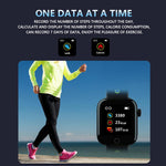 New Heart Rate Blood Pressure Monitor Multi-Sport IP67 Waterproof Smart Watch For Android IOS - RAPBLUE