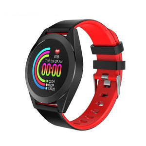 Inch Sport IP67 Waterproof Heart Rate Blood Pressure Sleep Monitor Pedometer Smartwatch - RAPBLUE