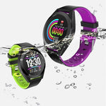 Inch Sport IP67 Waterproof Heart Rate Blood Pressure Sleep Monitor Pedometer Smartwatch - RAPBLUE