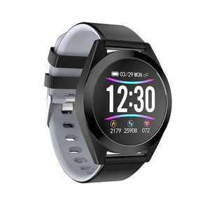Inch Sport IP67 Waterproof Heart Rate Blood Pressure Sleep Monitor Pedometer Smartwatch - RAPBLUE