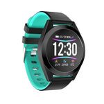 Inch Sport IP67 Waterproof Heart Rate Blood Pressure Sleep Monitor Pedometer Smartwatch - RAPBLUE