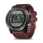 New Water Resistant Rugged Outdoor Smartwatch Real-time Weather Calorie Fitness Tracker - RAPBLUE