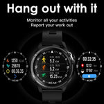 New Men's Muliti-Sport Blood Pressure Heart Rate Monitor IP68 Waterproof Smart Watch For Android iPhone - RAPBLUE