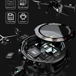 New 4G LTE GPS WiFi Bluetooth IP67 Waterproof Heart Rate Tracker Smart Watch For Android iOS - RAPBLUE