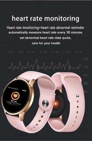 New IP67 Waterproof Smart Watch Bracelet Heart Rate Monitor Pedometer Smartwatch For iPhone Samsung Xiaomi - RAPBLUE