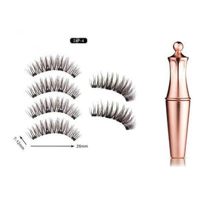 Magnetic Fake Lashes False Magnetic Eyelashes - RAPBLUE