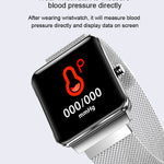 New IP68 Waterproof Step Heart Rate Blood Pressure Tracker Sport Fitness Smartwatch For iPhone Android - RAPBLUE