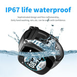 New Multifunctional Heart Rate Blood Pressure Monitoring Pedometer Sport Fitness Tracker Smart Wristband - RAPBLUE