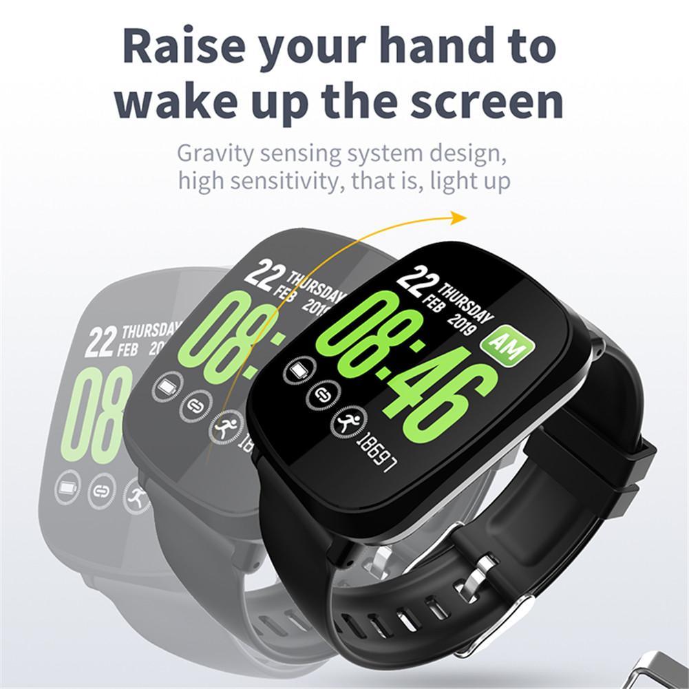 New Multifunctional Heart Rate Blood Pressure Monitoring Pedometer Sport Fitness Tracker Smart Wristband - RAPBLUE