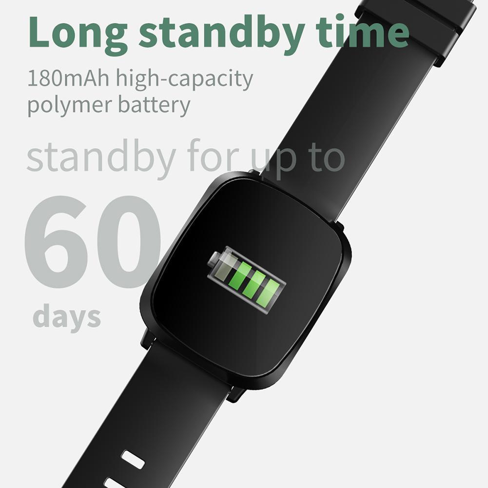 New Multifunctional Heart Rate Blood Pressure Monitoring Pedometer Sport Fitness Tracker Smart Wristband - RAPBLUE