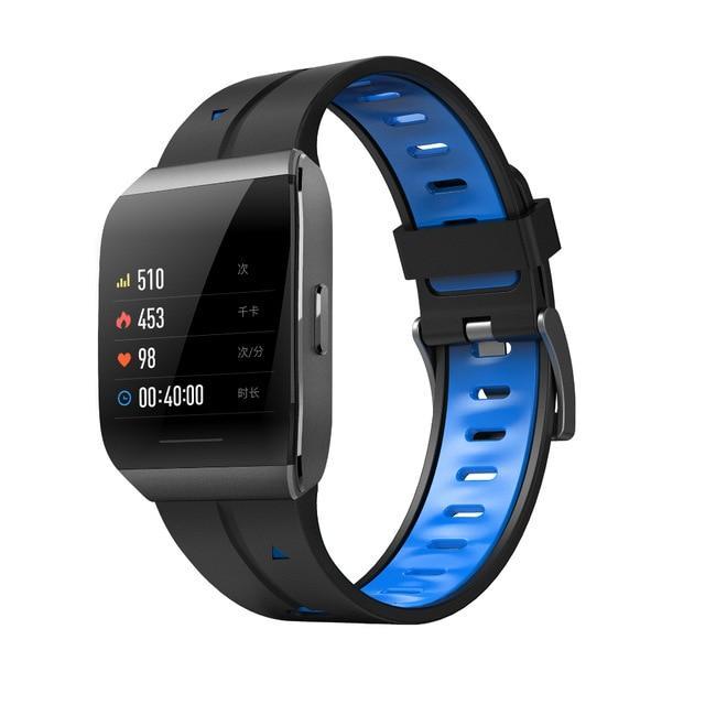 New IP68 Waterproof Heart Rate Monitor Weather Forecast Activity Fitness Tracker Sport Smartwatch - RAPBLUE