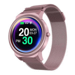 Full Round Touch Screen Heart Rate Monitor IP67 Waterproof Smartwatch - RAPBLUE