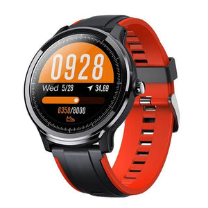 New IP68 Waterproof 1.3 Inch Heart Rate Monitor Fitness Tracker Sport Smartwatch For Android IOS - RAPBLUE