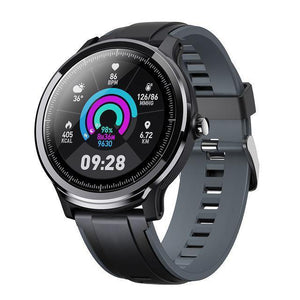 New IP68 Waterproof 1.3 Inch Heart Rate Monitor Fitness Tracker Sport Smartwatch For Android IOS - RAPBLUE