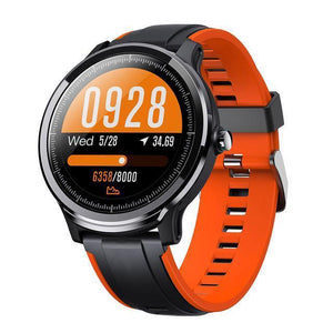 New IP68 Waterproof 1.3 Inch Heart Rate Monitor Fitness Tracker Sport Smartwatch For Android IOS - RAPBLUE