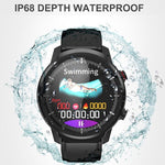 New IP68 Waterproof Heart Rate Pedometer Fitness Tracker Smartwatch For iPhone Androids - RAPBLUE
