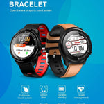 New IP68 Waterproof Heart Rate Pedometer Fitness Tracker Smartwatch For iPhone Androids - RAPBLUE