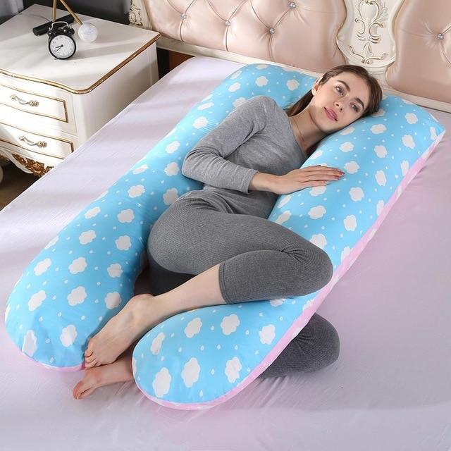 Pregnancy Pillow Maternity Body Pillow Full Body Pillow - RAPBLUE