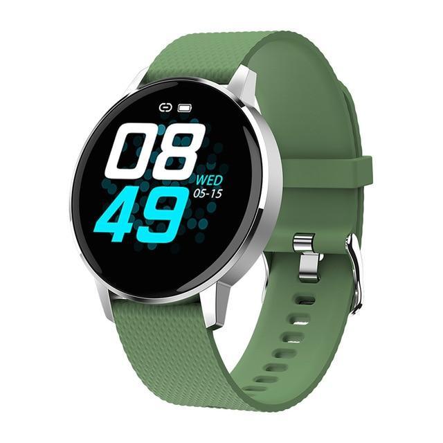 Smartwatch Heart Rate Monitor Fitness Tracker IP68 Waterproof For Android IOS - RAPBLUE