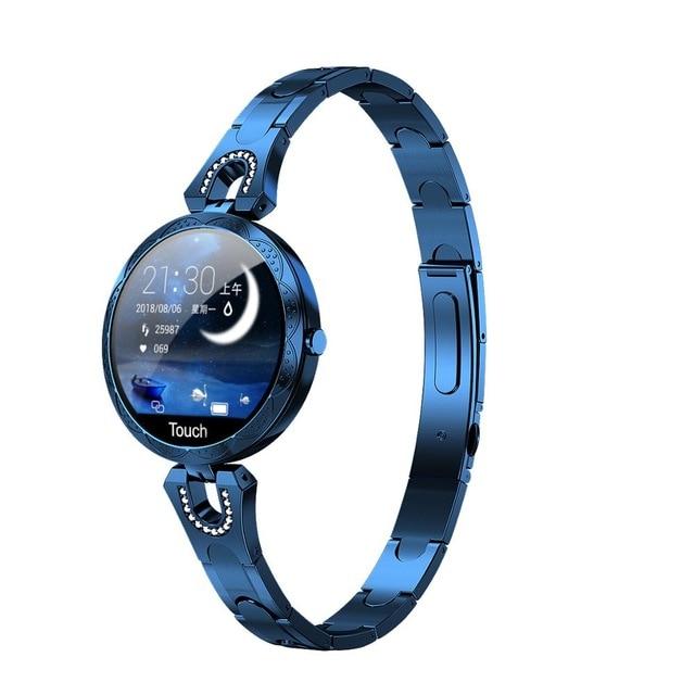 New Luxury Ladies IP67 Waterproof Heart Rate Fitness Tracker Bluetooth Fitness Tracker Bracelet - RAPBLUE