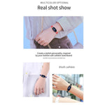 New Waterproof Heart Rate Monitor Sport Fitness Tracker Bluetooth Smartwatch For Android iPhones - RAPBLUE