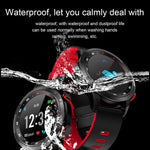 New Waterproof Full Touch IPS Screen Heart Rate Sport Fitness Tracker Smartwatch For iPhones Android - RAPBLUE