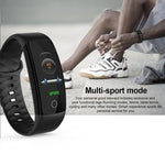 Bluetooth Wristband Fitness Tracker Heart Rate Monitor Smartwatch For iPhones Android