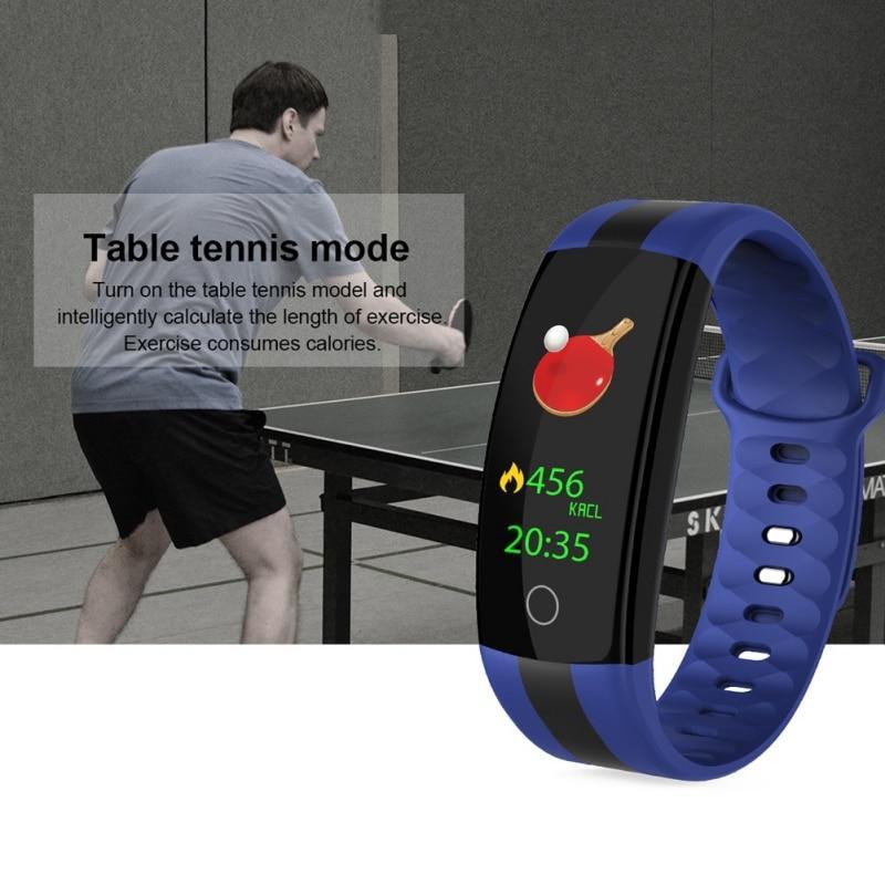 Bluetooth Wristband Fitness Tracker Heart Rate Monitor Smartwatch For iPhones Android