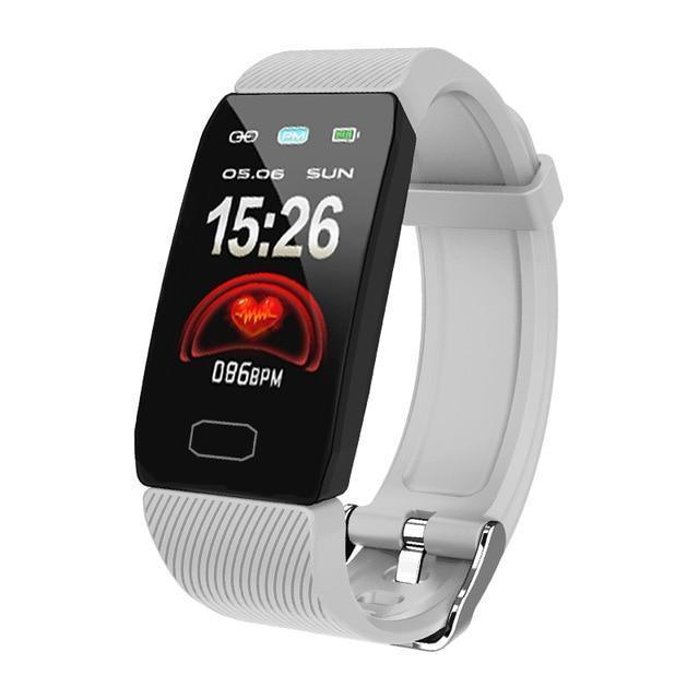 New Waterproof Heart Rate Fitness Tracker Bluetooth Digital Wristband Smartwatch - RAPBLUE