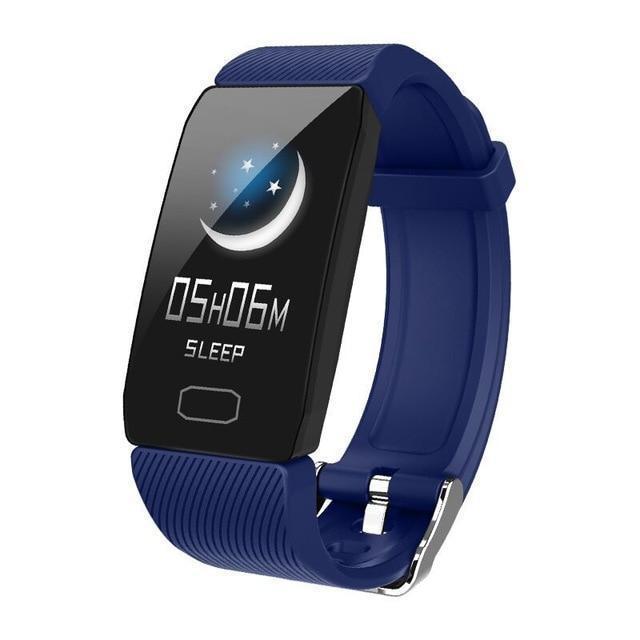 New Waterproof Heart Rate Fitness Tracker Bluetooth Digital Wristband Smartwatch - RAPBLUE