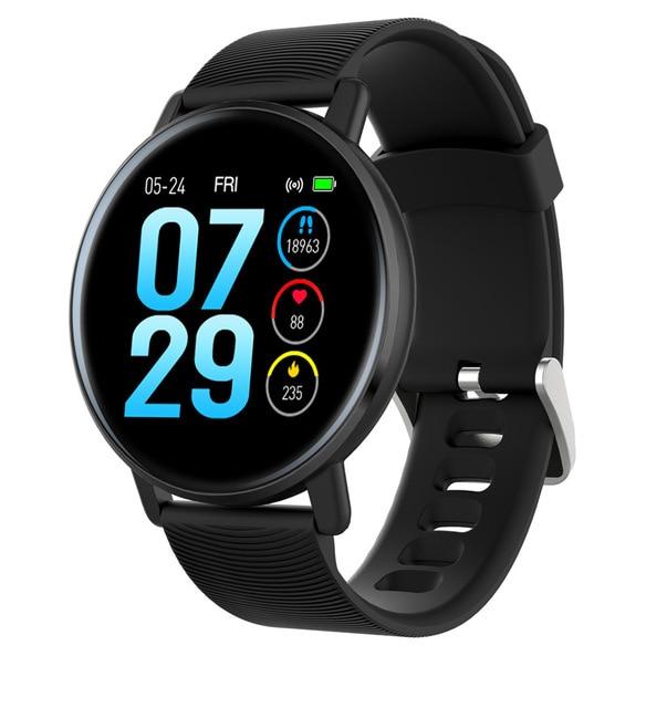 New IP67 Waterproof Heart Rate Monitor Fitness Tracker Watch Music Control Pedometer Smartwatch For iOS Android Gifts - RAPBLUE