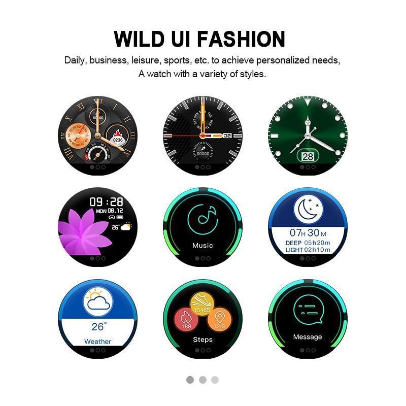 New Hybrid Heart Rate Fitness Tracker Digital Wrist Smart Watch Sports Smartwatch For iPhone Android Gifts - RAPBLUE