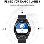 New Hybrid Heart Rate Fitness Tracker Digital Wrist Smart Watch Sports Smartwatch For iPhone Android Gifts - RAPBLUE