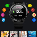 New IP68 Waterproof Heart Rate Fitness Tracker Full Touch Screen Smartwatch For iPhone Samsung Xiaomi - RAPBLUE