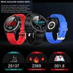 New IP68 Waterproof Heart Rate Fitness Tracker Full Touch Screen Smartwatch For iPhone Samsung Xiaomi - RAPBLUE