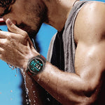 New IP68 Waterproof Heart Rate Monitor Bluetooth Sport Smartwatch For iPhone Samsung Xiaomi - RAPBLUE