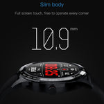 New IP68 Waterproof Heart Rate Fitness Tracker Full Touch Screen Smartwatch For iPhone Samsung Xiaomi - RAPBLUE