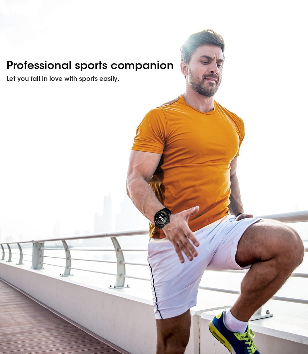 New IP68 Waterproof Heart Rate Fitness Tracker Full Touch Screen Smartwatch For iPhone Samsung Xiaomi - RAPBLUE