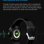New IP68 Waterproof Heart Rate Fitness Tracker Full Touch Screen Smartwatch For iPhone Samsung Xiaomi - RAPBLUE