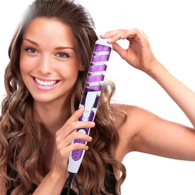 Hair Curling Tools Self Curling Irons for long Hair Portable Hair Curler - RAPBLUE