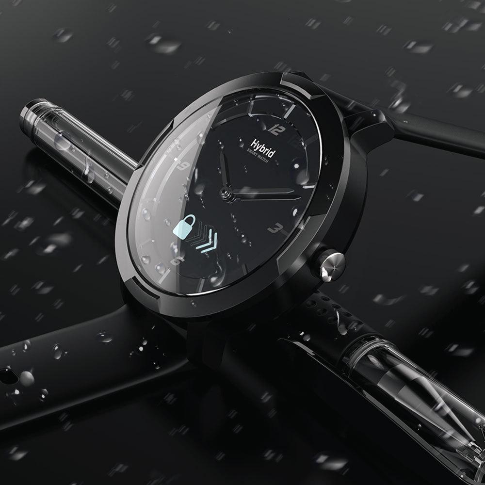 New Hybrid Fitness Tracker Heart Rate Monitor Sport Bluetooth Waterproof Smart Watch Men For iPhone Samsung Xiaomi - RAPBLUE