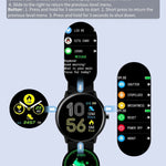 New IP68 Waterproof Heart Rate Fitness Tracker Digital Wrist Smartwatch For iPhone Samsung Xiaomi - RAPBLUE