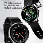 New IP67 Waterproof Heart Rate Fitness Tracker Digital Bracelet Wrist Smartwatch - RAPBLUE