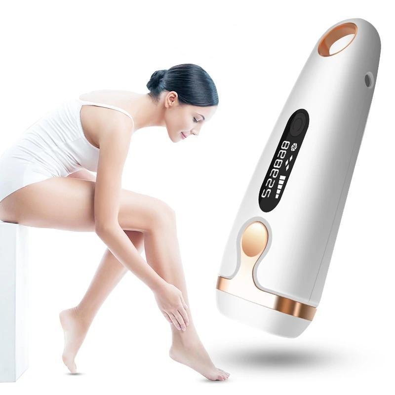 Laser Hair Removal at Home - Permanent Hair Removal for Face Legs underarms and Bikini - RAPBLUE